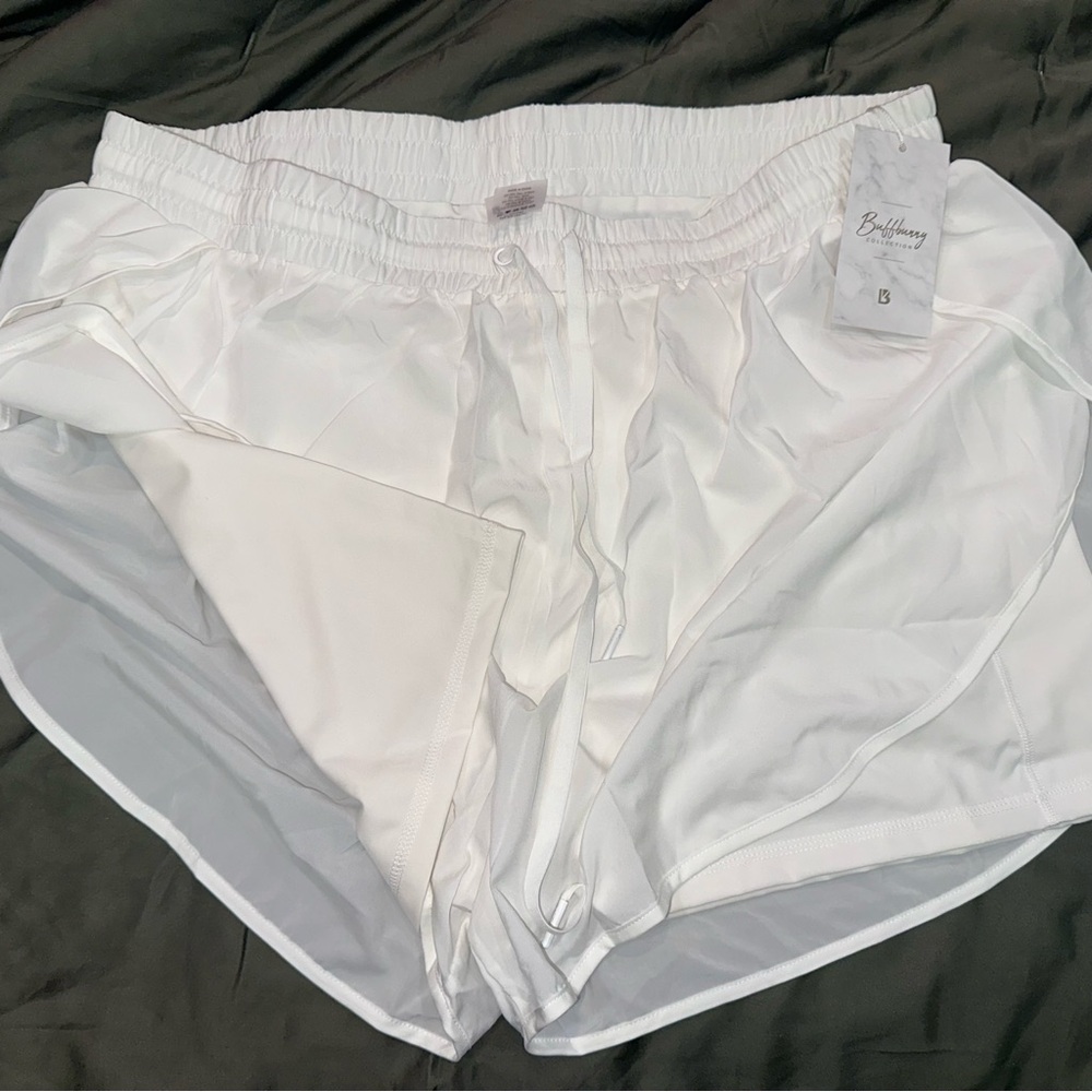 BuffBunny Women's White Lifesaver Shorts